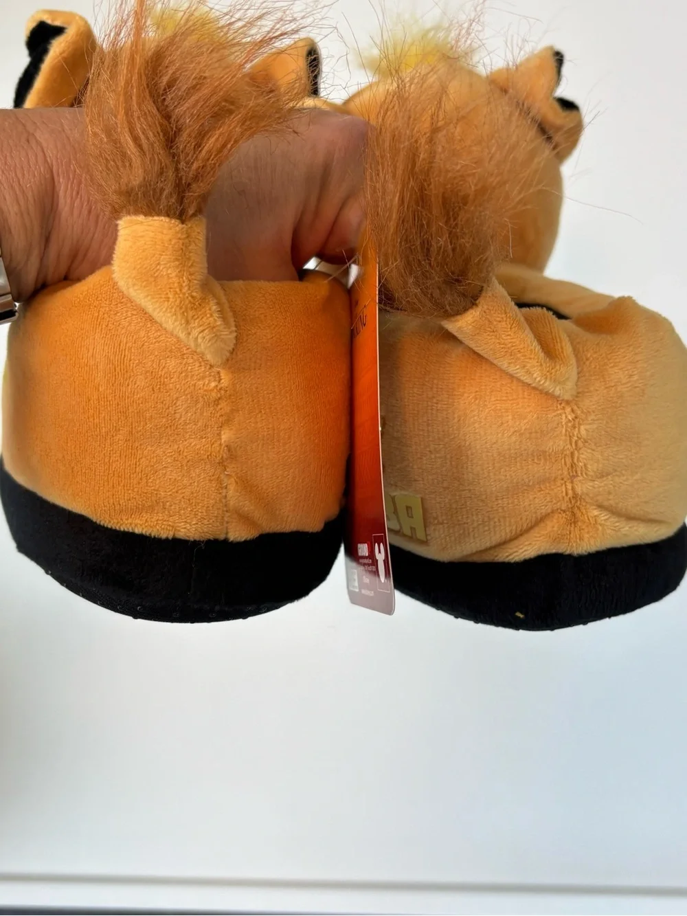 Bundle 2/$30! NEW Disney The Lion King Plush Slippers Toddler 9-10 Simba Cute